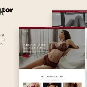 Vintina – Lingerie & Underwear Store Elementor Template Kit